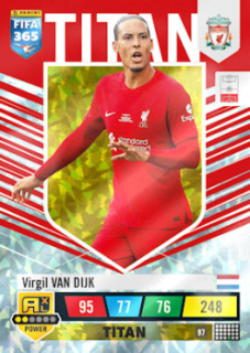 Virgil van Dijk Liverpool 2023 FIFA 365 Titan #97